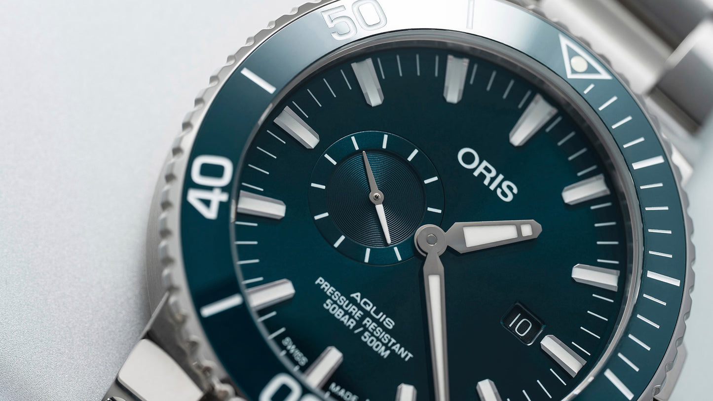 Oris Aquis Small Second, Date ur