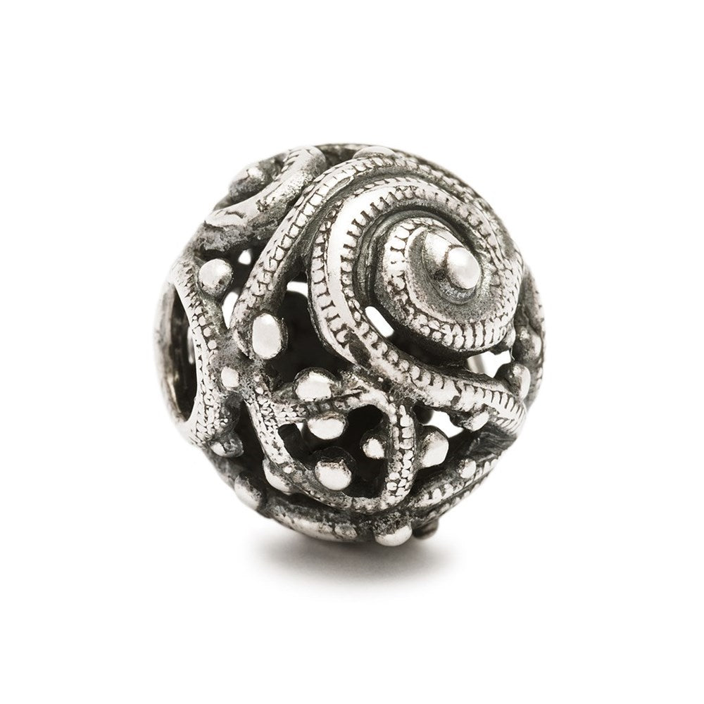 Trollbeads Silver Whorl Bead