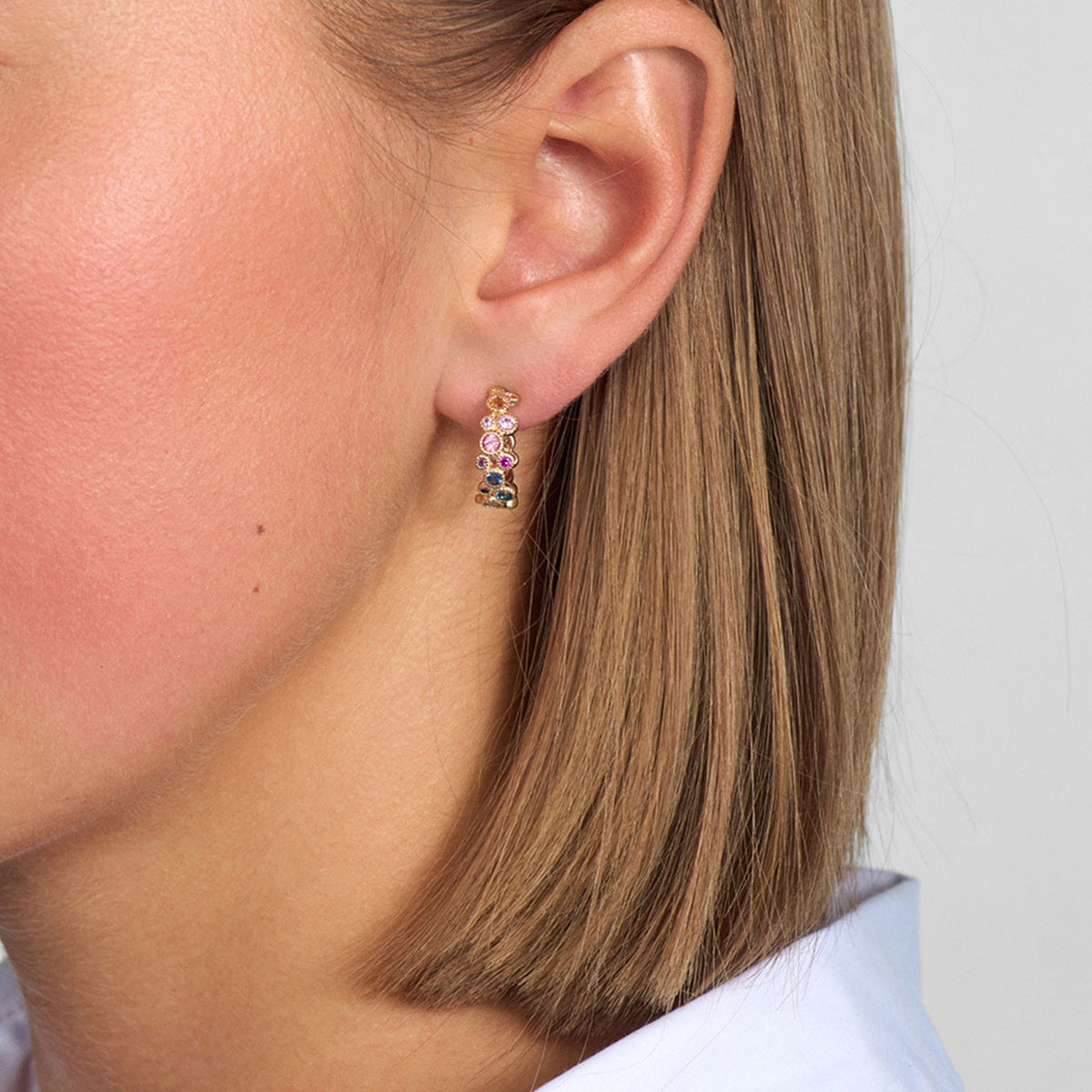 Mads Z Luxury Rainbow øreringe