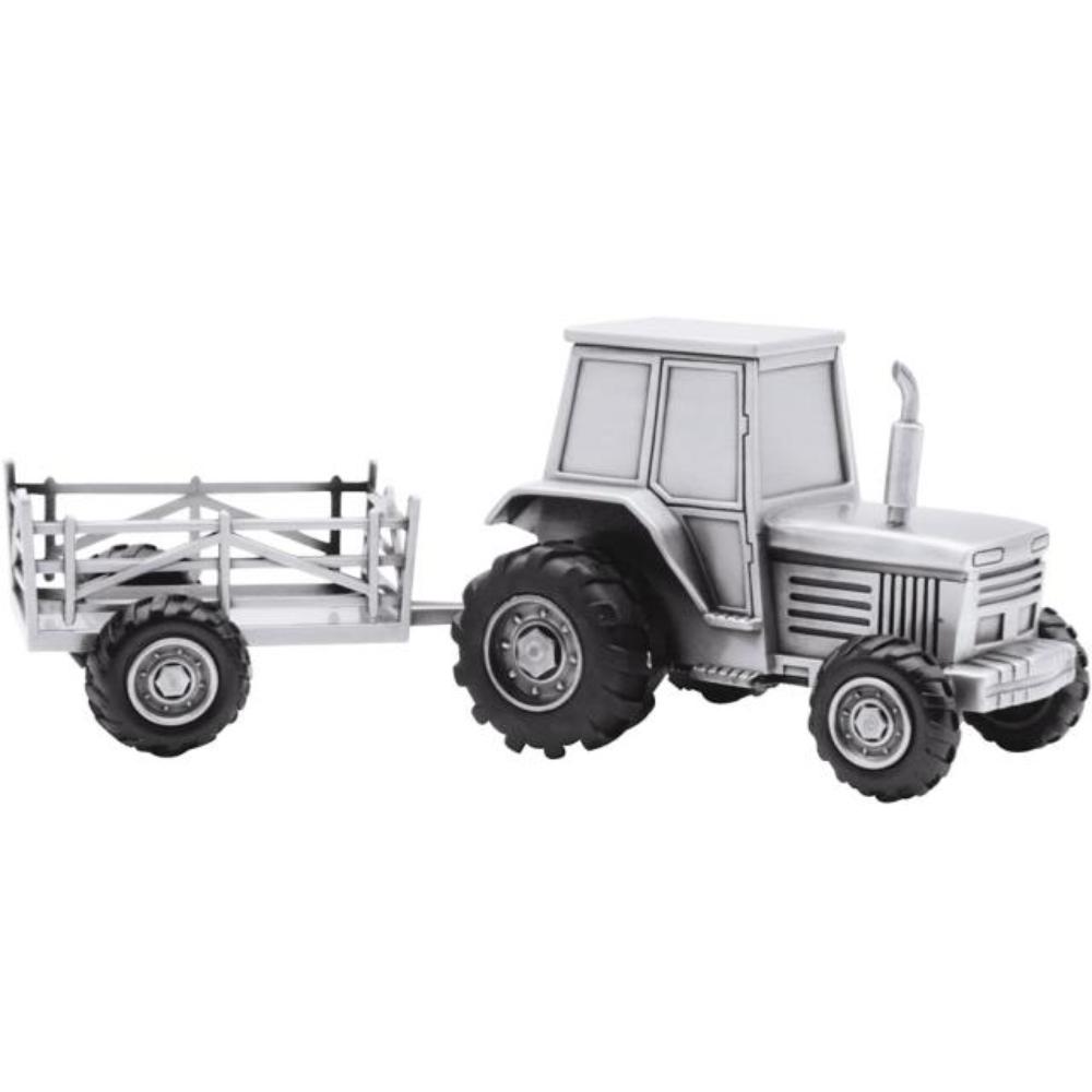 Sparebøsse Traktor m. vogn fortinnet 152-76904