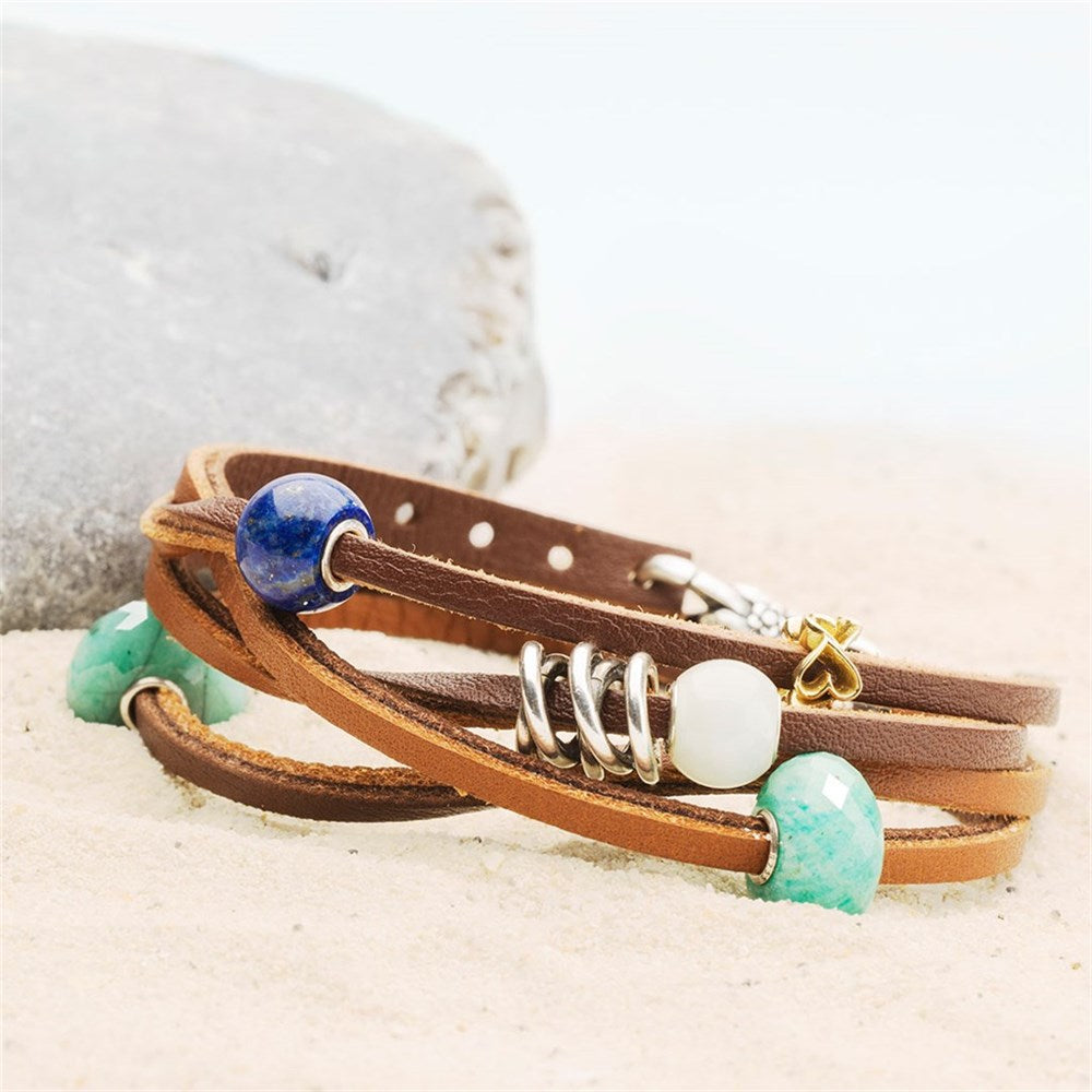 Trollbeads Hjerter i massevis, Guld