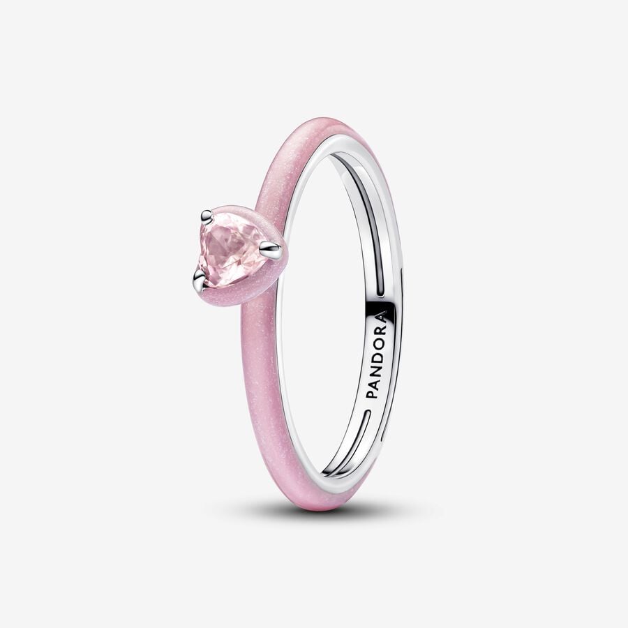 Pandora Lyserød Chakra Hjertering