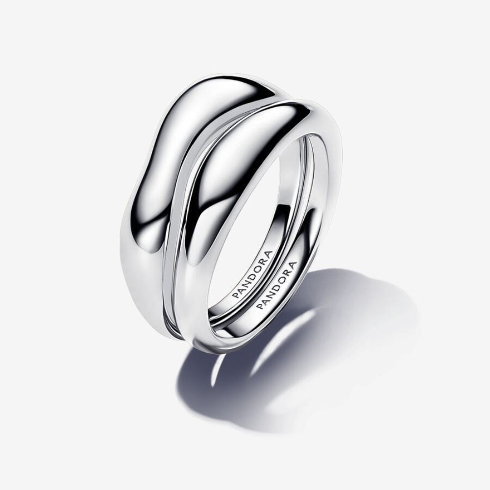 Pandora Organisk formede stabelbare ringe