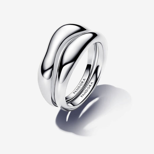 Pandora Organisk formede stabelbare ringe