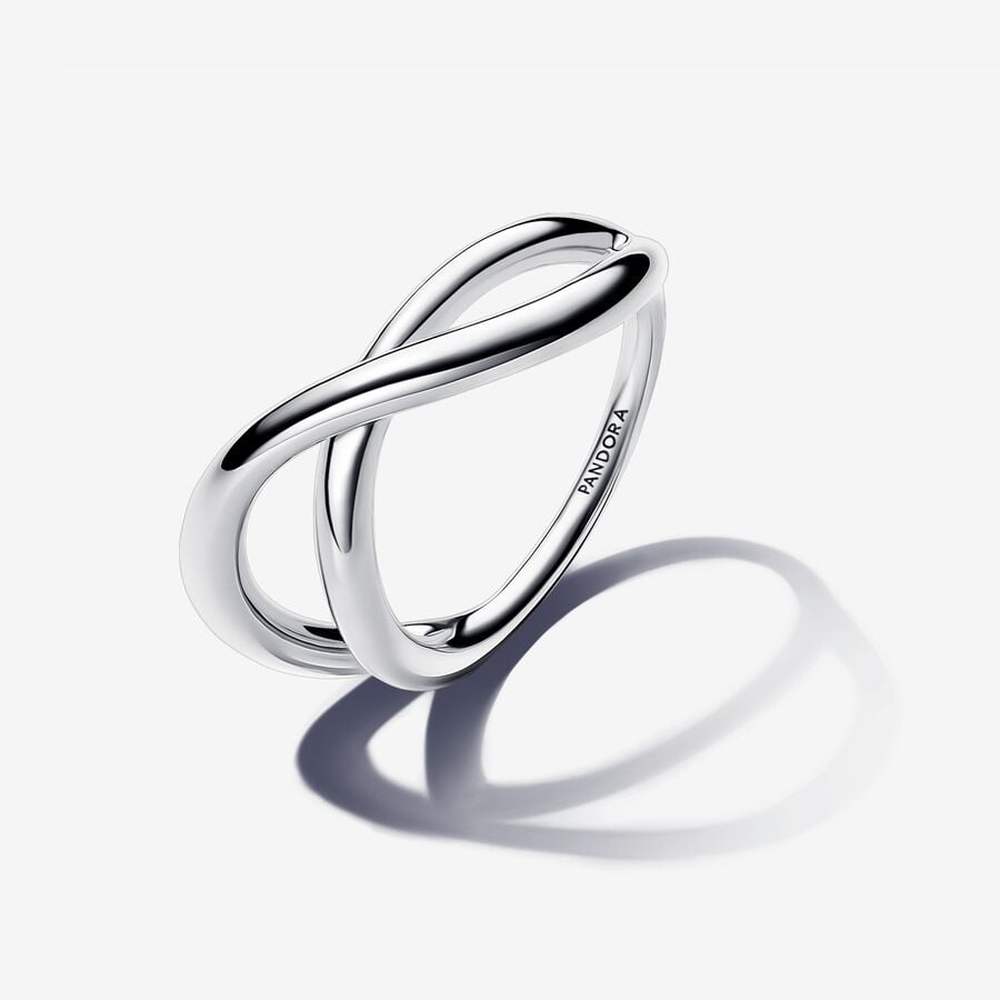 Pandora Organisk formet uendelighedsring