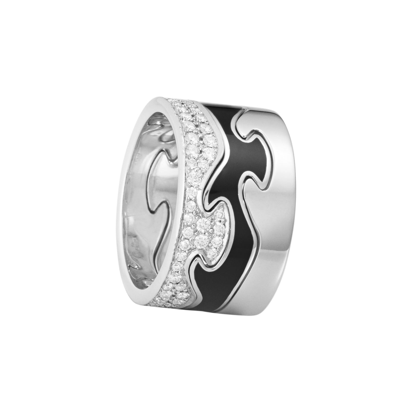 Georg Jensen Fusion Black Centre Ring