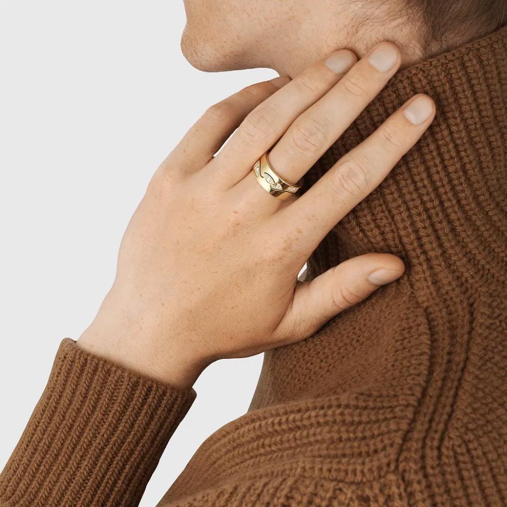 Georg Jensen Fusion Cloud End Ring AA