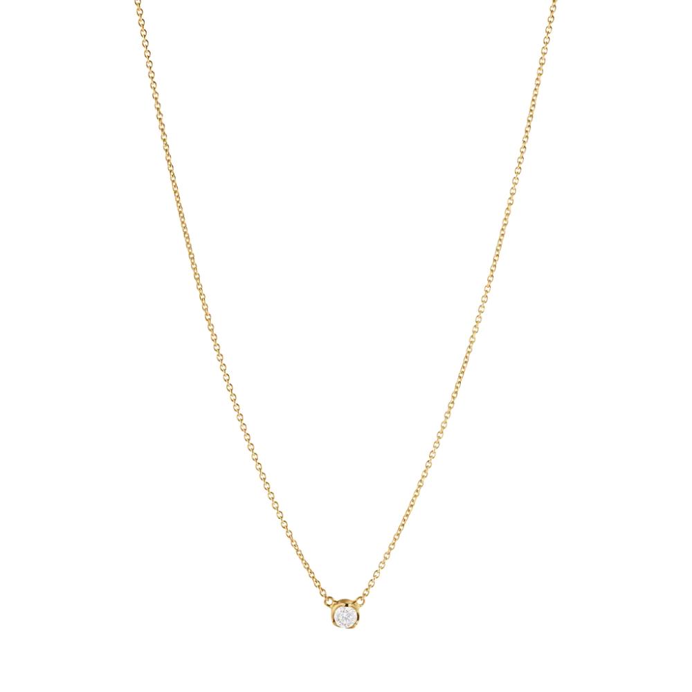 Georg Jensen Signature Diamonds Pendant 0,10ct.