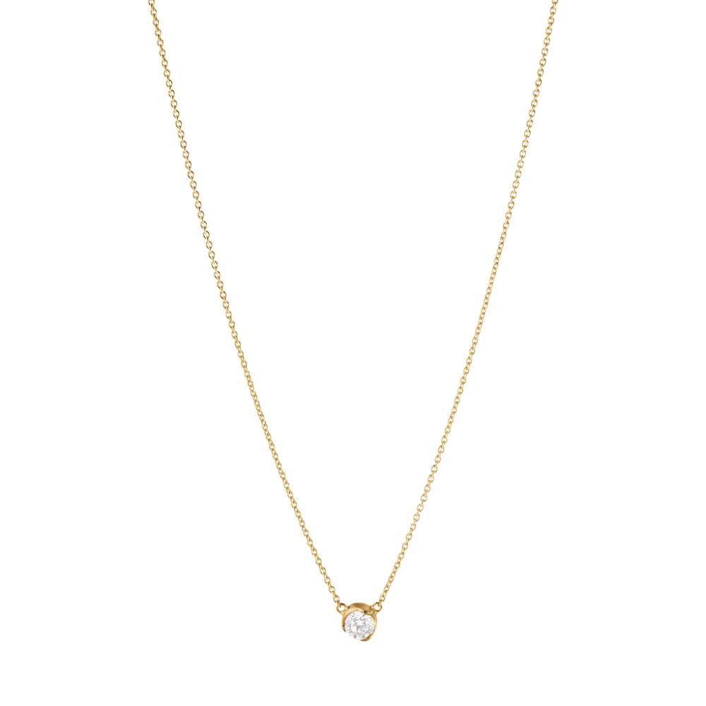 Georg Jensen Signature Diamonds Pendant 0,20ct.