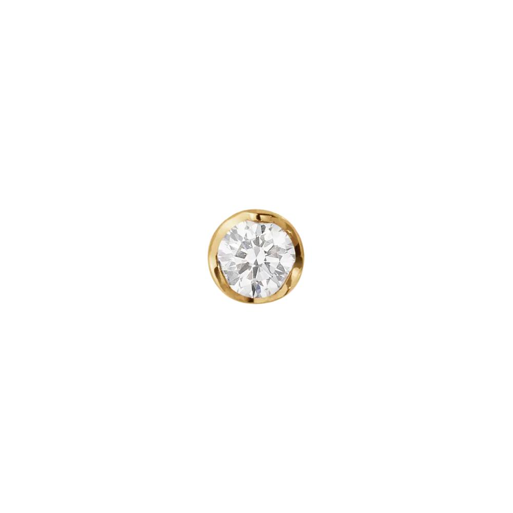Georg Jensen Signature Diamonds Earstud 0,05ct.