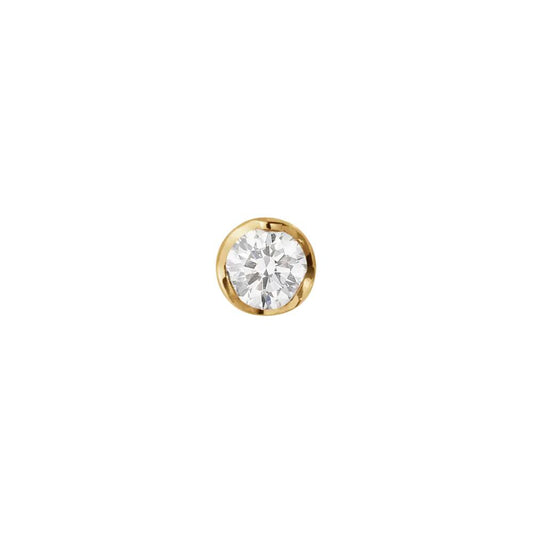 Georg Jensen Signature Diamonds Earstud 0,05ct.