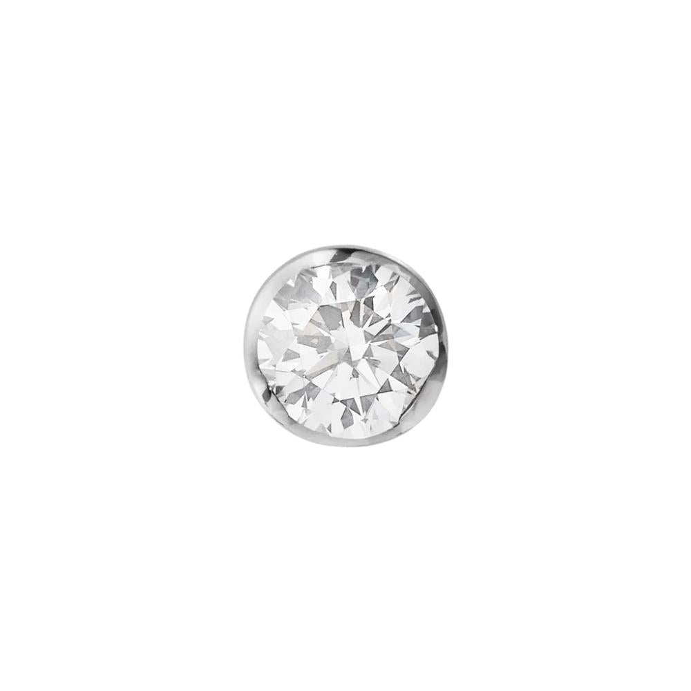 Georg Jensen Signature Diamonds Earstud 0,20ct. HG