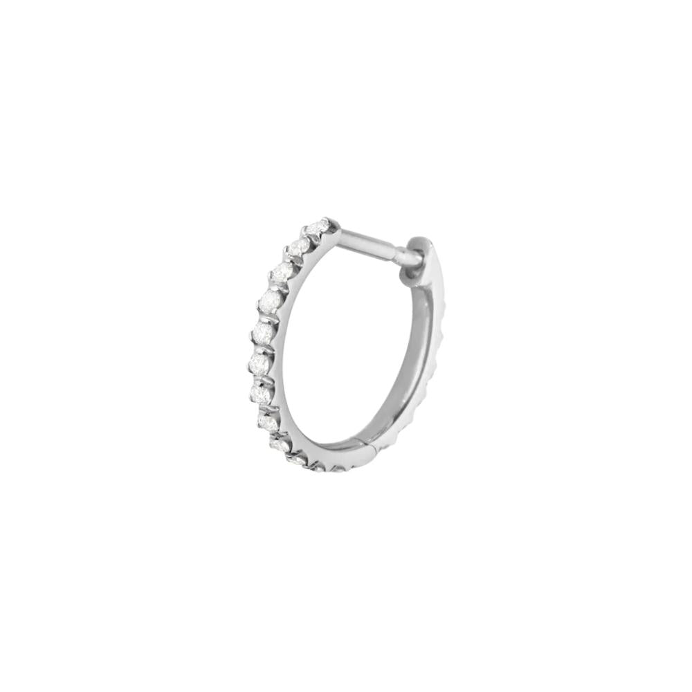 Georg Jensen Signature Diamonds Earhoop 0,10ct. HG