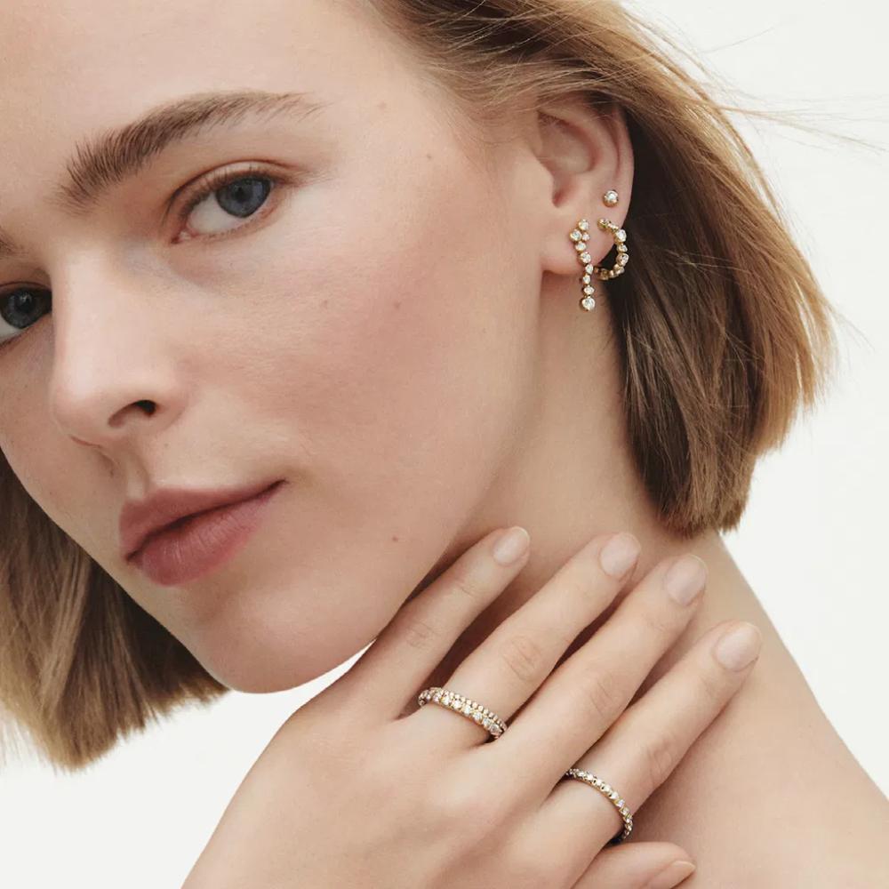 Georg Jensen Signature Diamonds Earring Left 0,31ct.