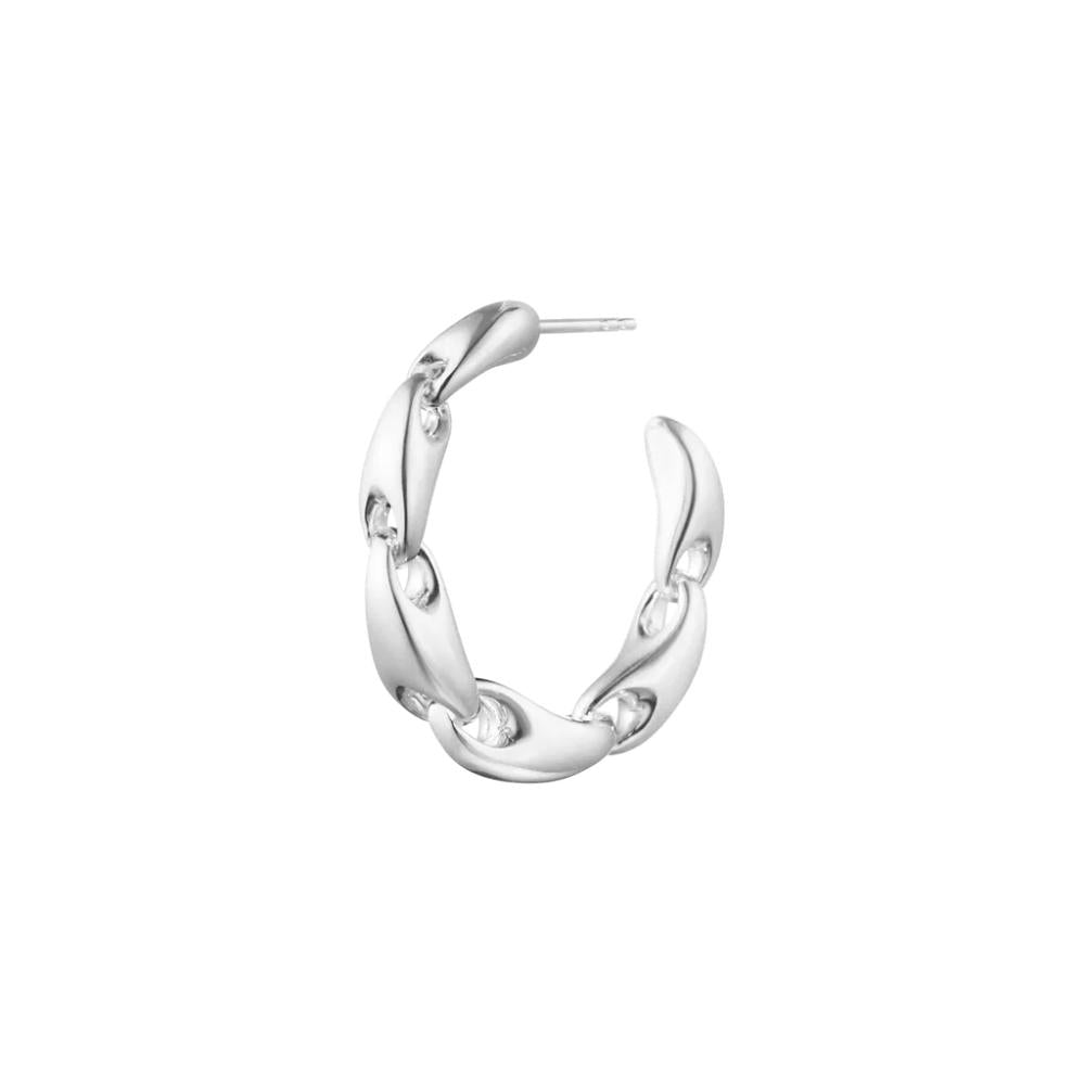Georg Jensen Reflect Large Chain øreringe