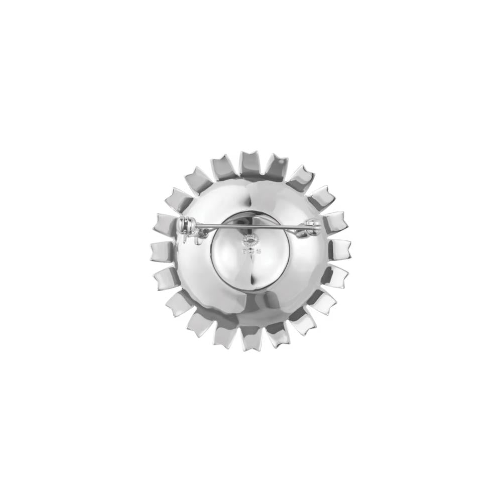 Georg Jensen Daisy brooch silver