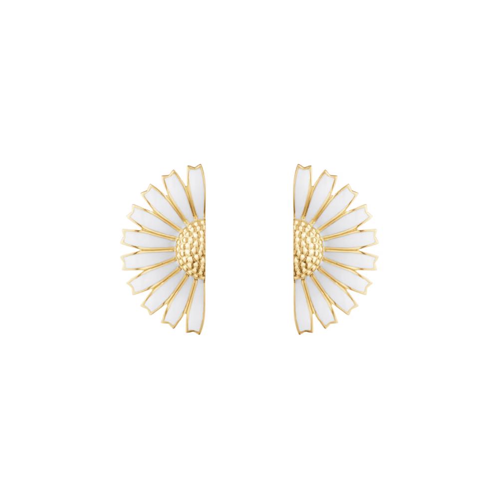 Georg Jensen Daisy Half Flower Earing silver