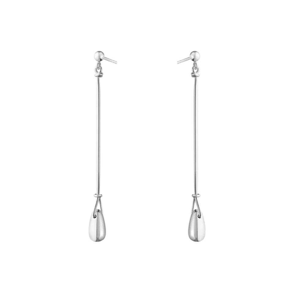 Georg Jensen Vivianna Long silver øreringe