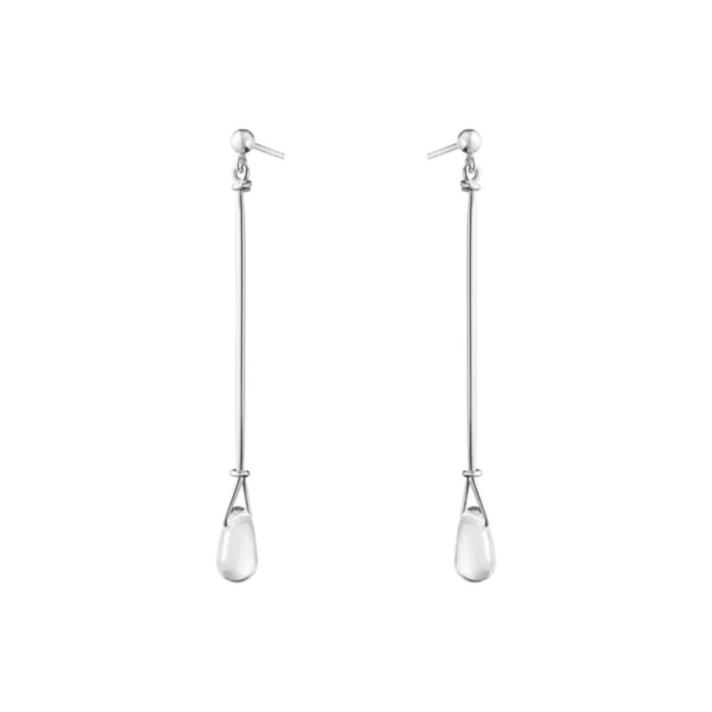 Georg Jensen Vivianna Long Rock Crystal øreringe