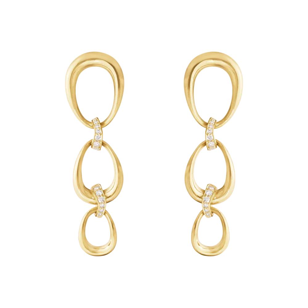 Georg Jensen Offsprings Earrings 0,11ct.