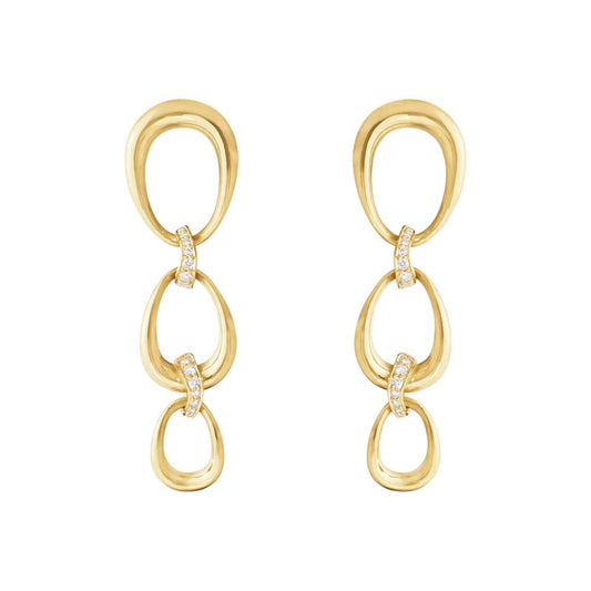 Georg Jensen Offsprings Earrings 0,11ct.