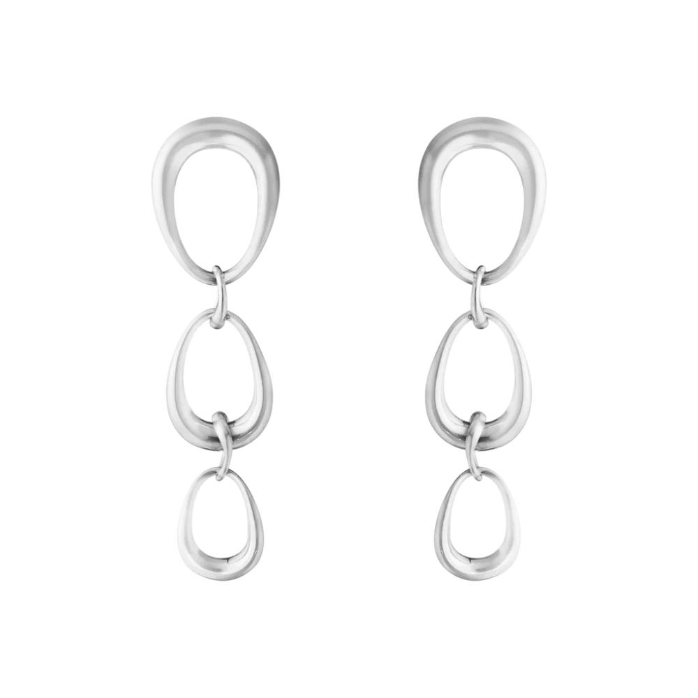 Georg Jensen Offsprings Earrings Silver