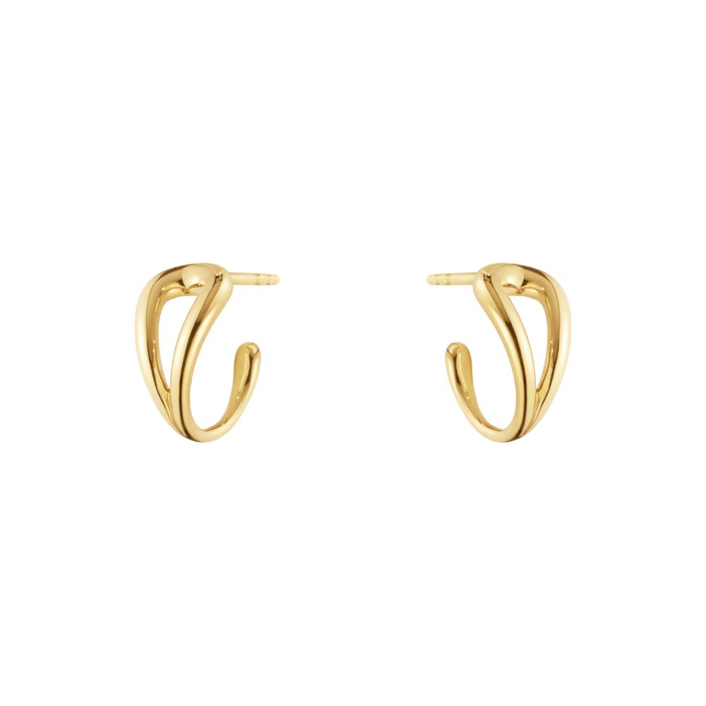 Georg Jensen Mercy Swirl Earhoop YG