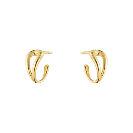 Georg Jensen Mercy Swirl Earhoop YG