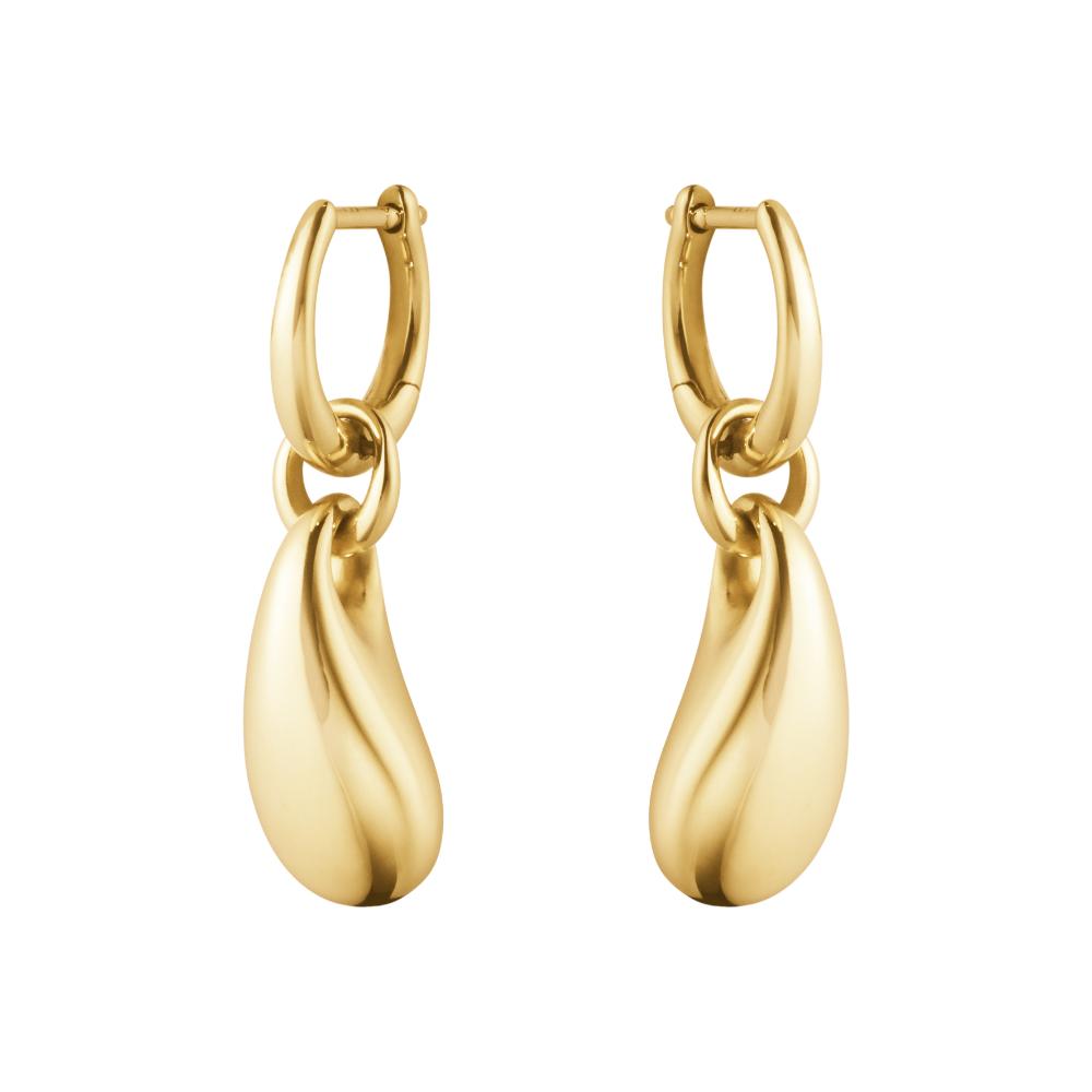 Georg Jensen Reflect Single Drop Earring 18kt.