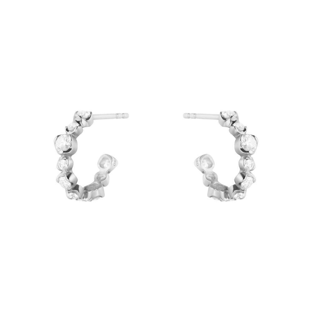 Georg Jensen Signature Diamonds Earhoop 0,72ct. HG