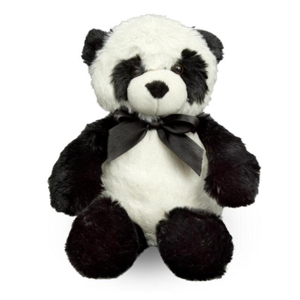 Rustfrit stål bestik m. panda inkl. bamse 252-7007