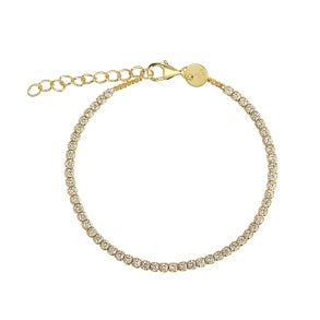 Aqua Dulce Dagny Tennis armbånd