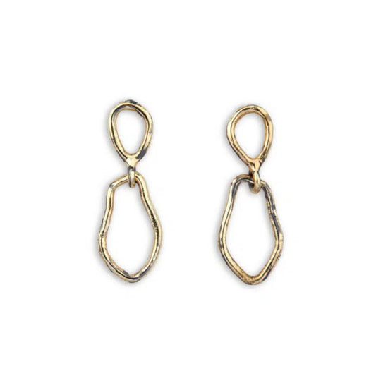 By Birdie Jasmine Gold mini ørestikker