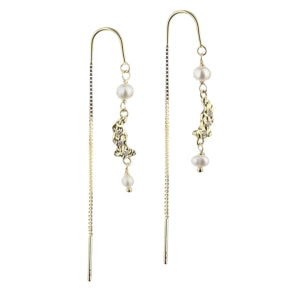 Aqua Dulce PRETTY PEARL THREAD øretråde