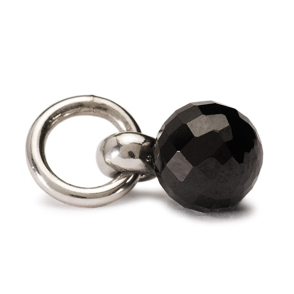 Trollbeads Black Spinel Tassel Bead