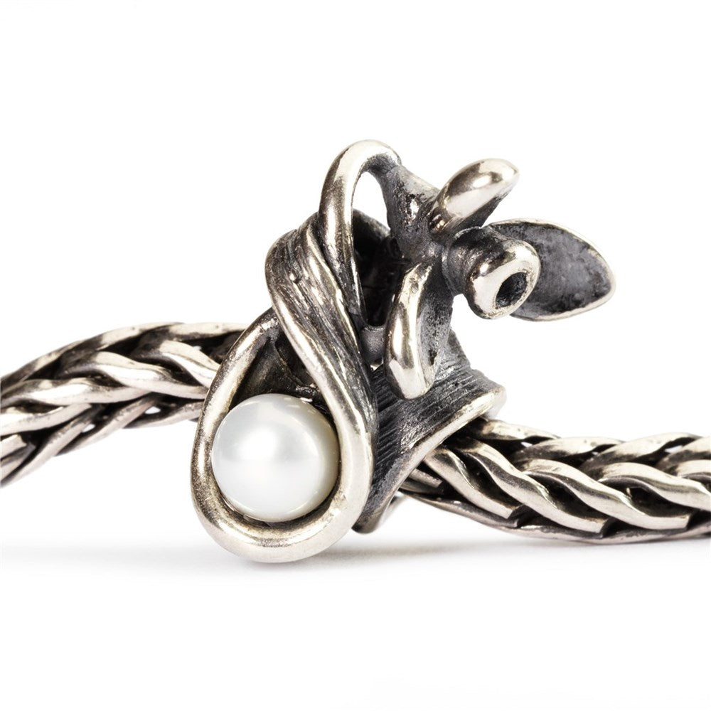 Trollbeads Snowdrop of January Bead