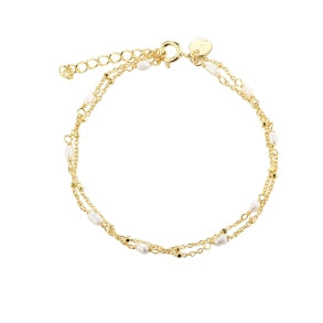 Aqua Dulce Rice Dots Double armbånd