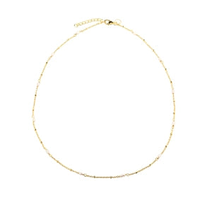 Aqua Dulce Rice Dots halskæde