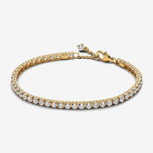 Pandora Forgyldt tennis armbånd