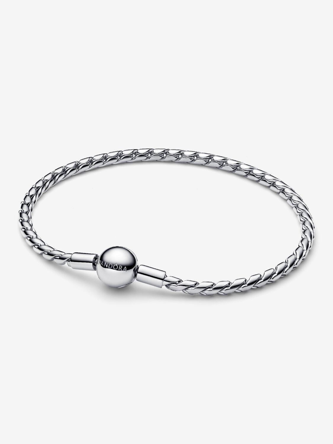 Pandora Round Clasp Wing Chain armbånd