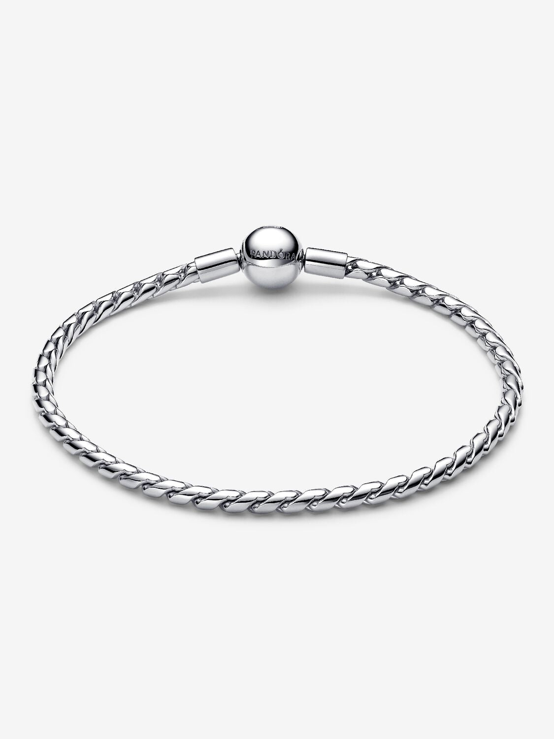 Pandora Round Clasp Wing Chain armbånd