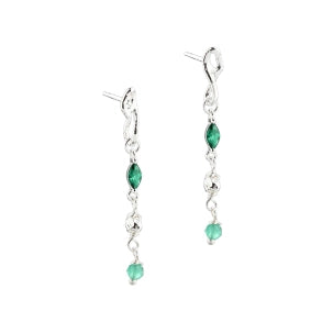 Aqua Dulce Green Garden ørestikker