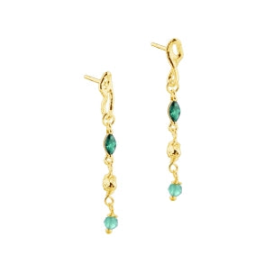 Aqua Dulce Green Garden ørestikker