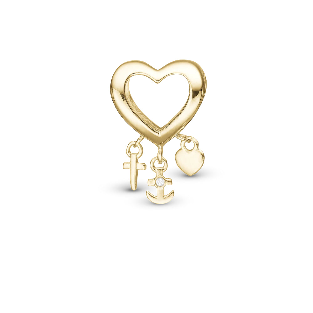 Christina Jewelry and Watches My Faith, Hope & Love charms
