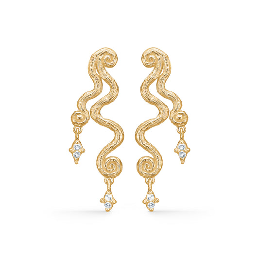 Studio Z Wave øreringe