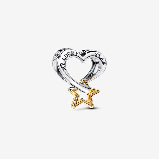 Pandora Lykkestjerne & Hjerte Charm
