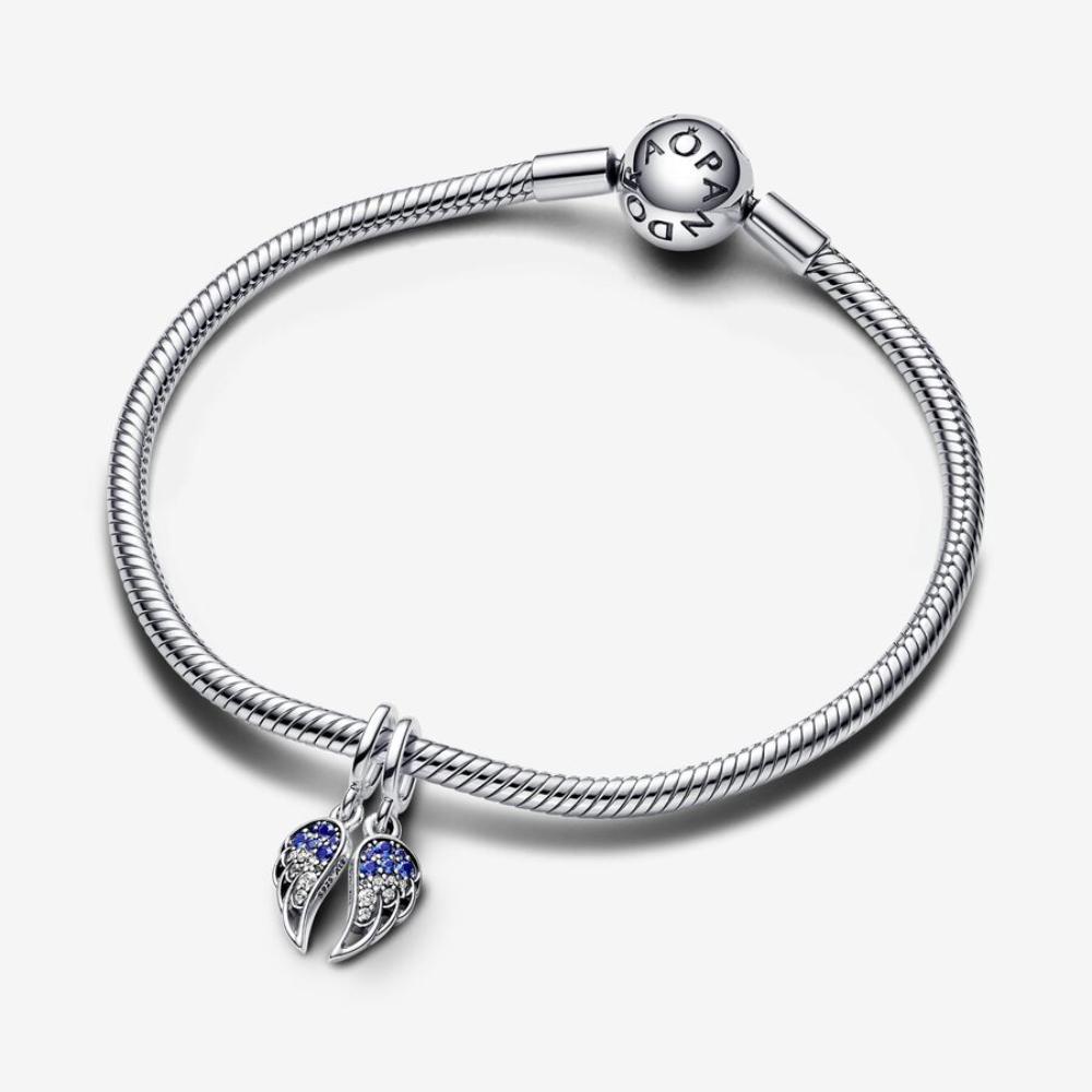 Pandora Sølv angel wings charm