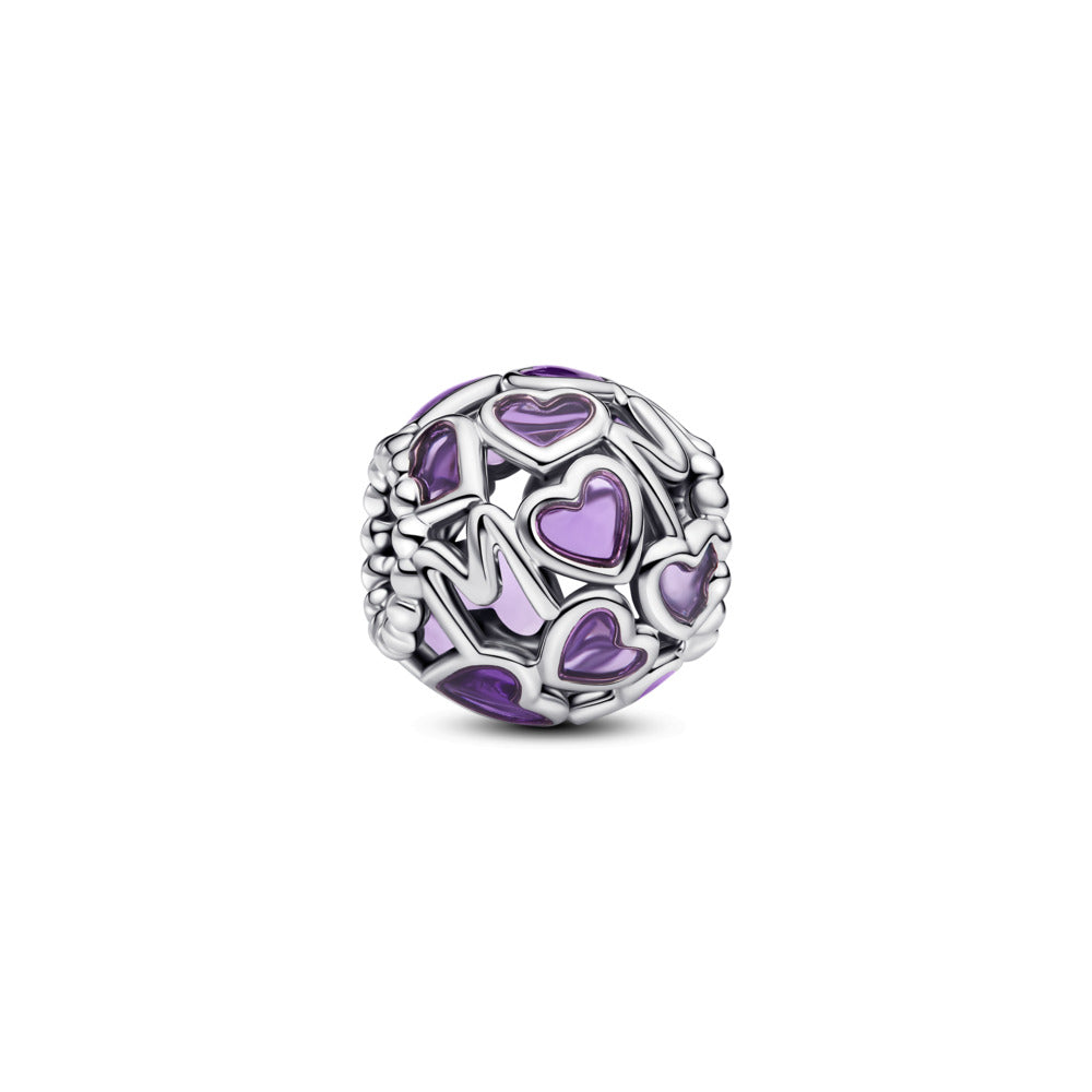 Pandora Openwork Hearts Mum charm