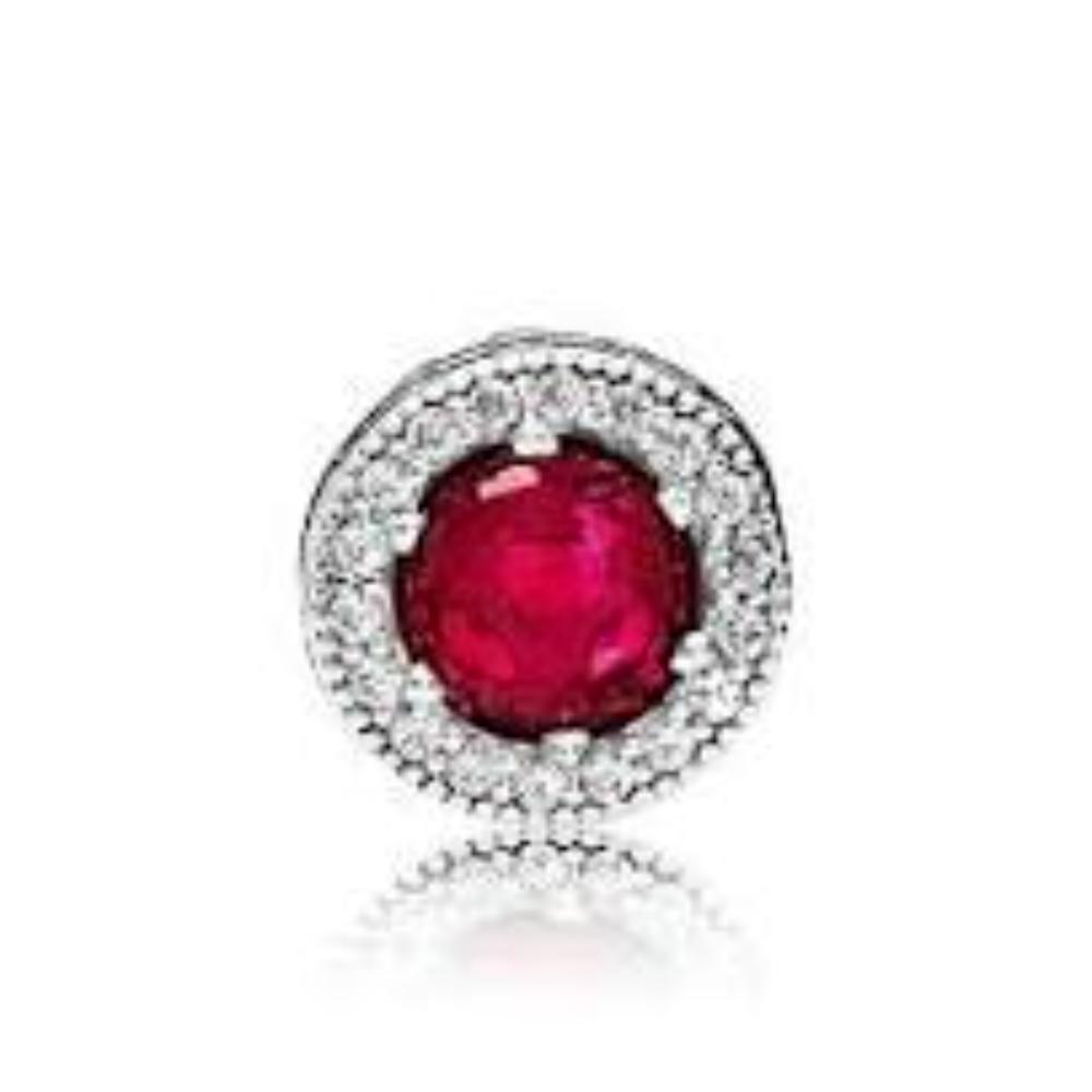 Outlet Pandora Essence Passion charm med rød crystal