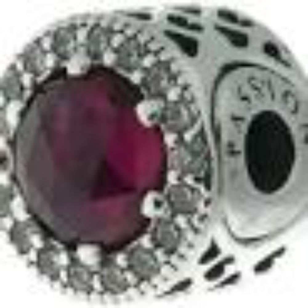 Outlet Pandora Essence Passion charm med rød crystal